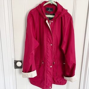 Red London Fog Emilia jacket